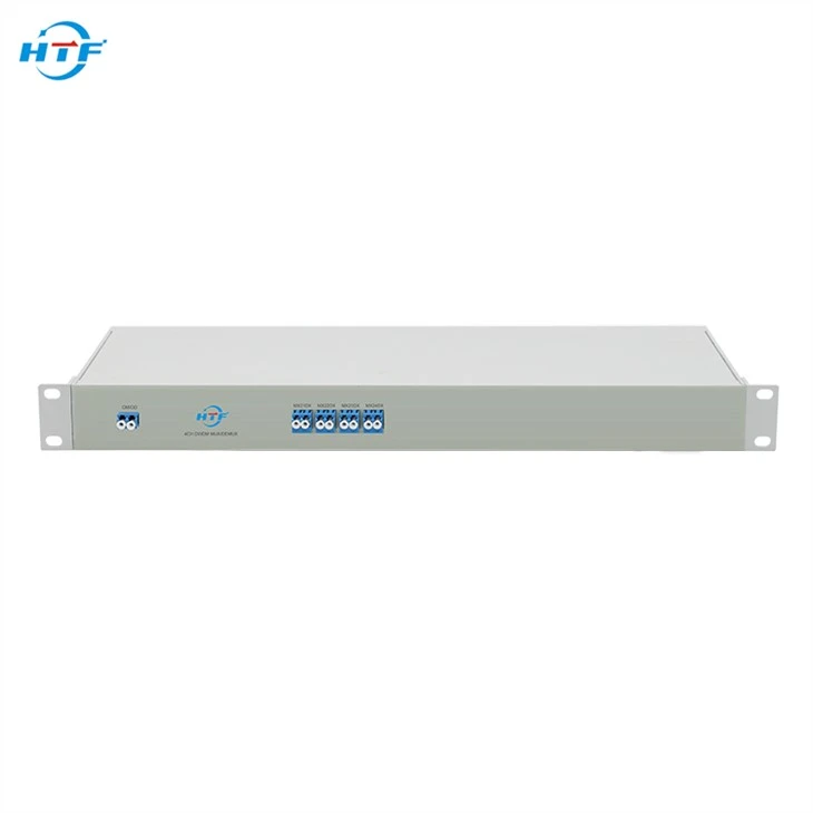 4CH DWDM MUX DEMUX Dual Fiber 1U